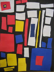 Piet Mondrian Collage - 